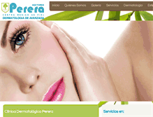 Tablet Screenshot of doctoresperera.com